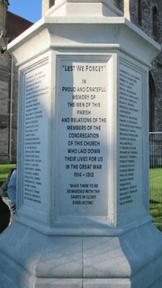 Ryde All Saints Church War memorial