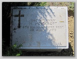 Hill 10 CWGC Cemetery: H Horscroft