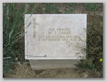 Shrapnel Valley CWGC Cemetery: M T Carre