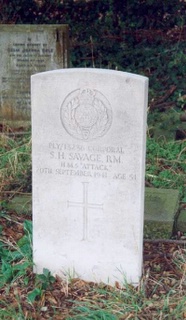 Bembridge St Luke's Cemetery : S H Savage