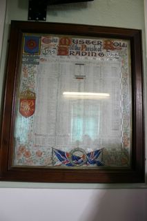 Brading : Town Hall : Roll of Honour