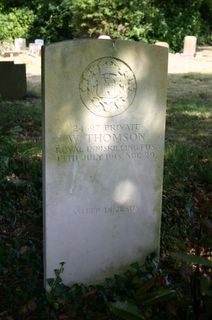 Northwood Cemetery (Cowes) :  W Thomson : no photo available