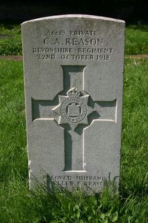 East Cowes (Kingston Road) Cemetery : C A Reason 
