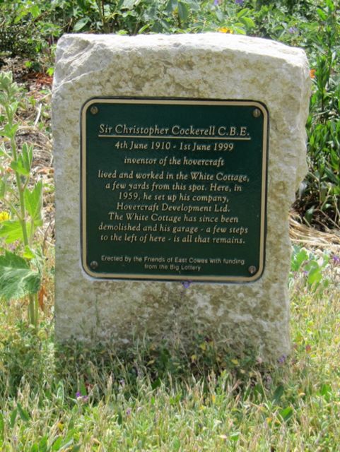 East Cowes Sir Christopher Cockerell memorial
