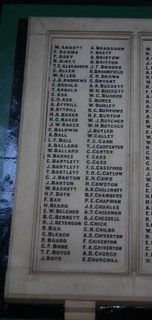Newport : Drill Hall Isle of Wight Rifles Memorial Panel