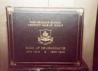 Newport : Grammar School Book of Remembrance 