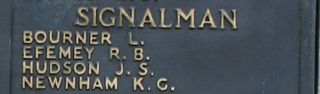 Portsmouth naval memorial : K Newnham