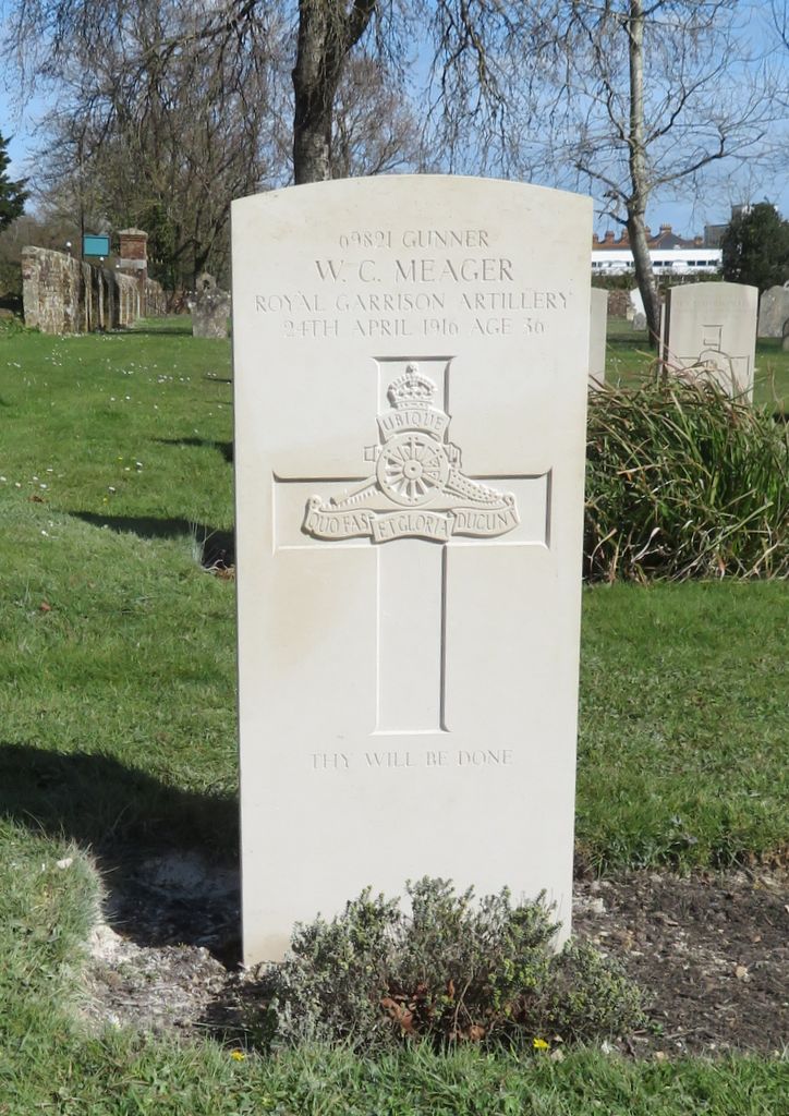 Parkhurst Military Cemetery : W C Meager