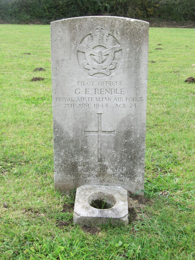 Parkhurst Military Cemetery : G E Rendle