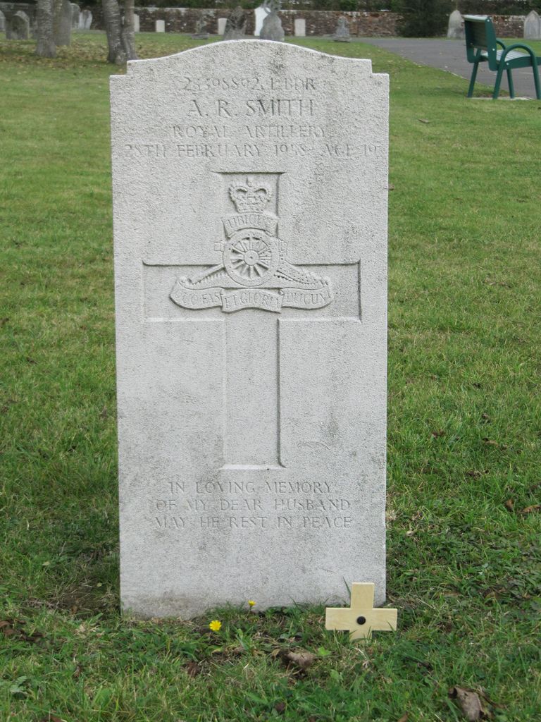 Parkhurst Military Cemetery : A R Smith