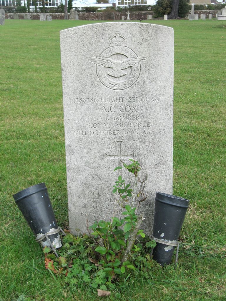 Parkhurst Military Cemetery : A C Cox