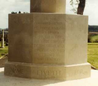 Parkhurst Military Cemetery Cross of Sacrifice