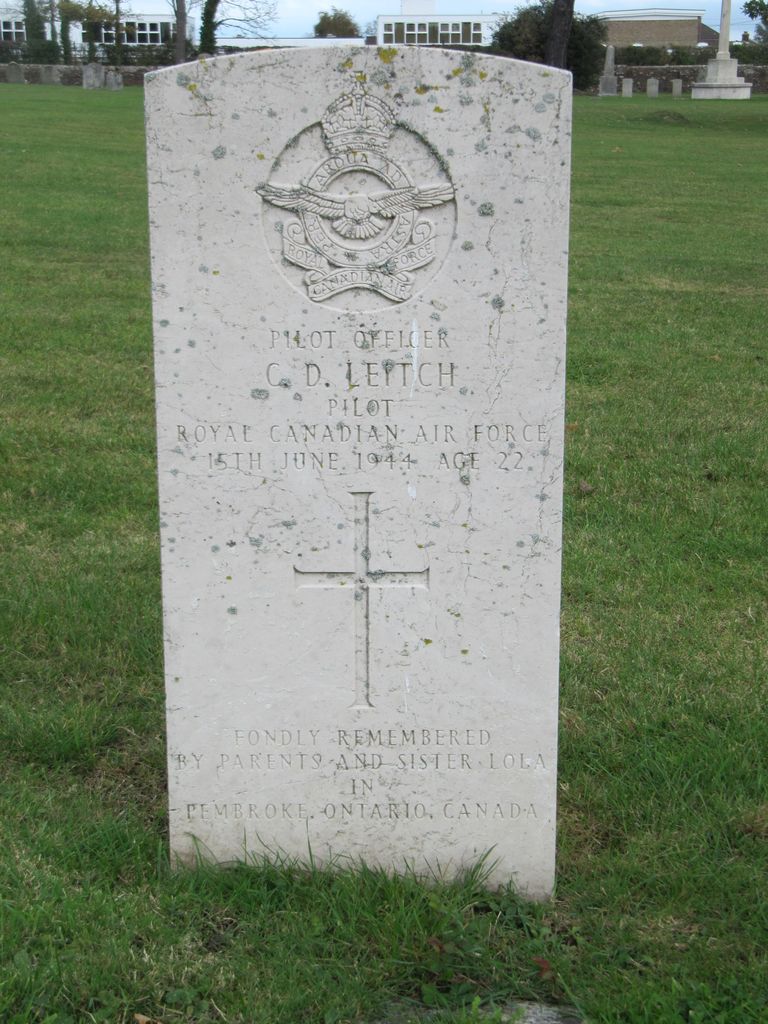 Parkhurst Military Cemetery : C D Leitch