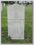 Parkhurst Cemetery : F Ansell 
