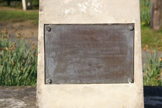 Porchfield : present War memorial