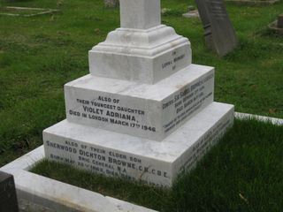 Ryde Cemetery : Sir Samuel Browne VC