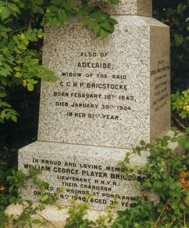 Ryde Borough Cemetery : W G P Brigstocke