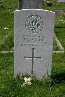 Ryde Borough Cemetery : M L Rogers