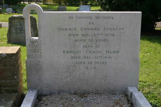 Sandown Cemetery : Ernest Frank Blow