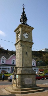 Shanklin : Victoria Diamond Jubilee Clock tower