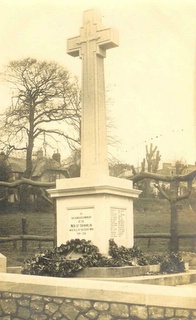 Shanklin War memorial 1930's