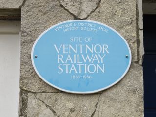 Ventnor : Ventnor Station plaque
