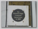 Ventnor : Edward Elgar visit plaque
