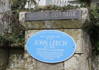 Ventnor : John Leech plaque