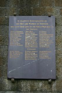 Ventnor War memorial Civilians