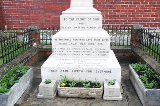 Whitwell War memorial