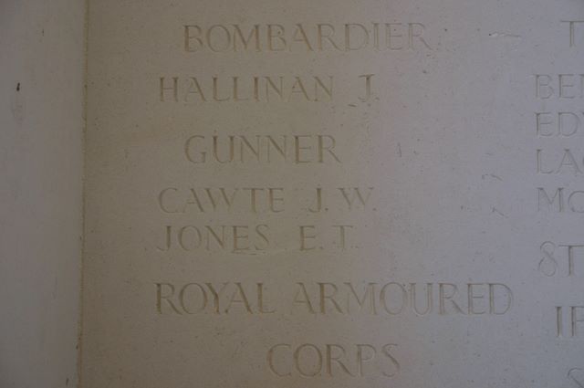France : Normandy : Bayeux Memorial : J Cawte
