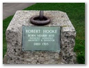 Freshwater : Hooke memorial